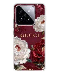 Чохол для Xiaomi 15 з картинкою «Gucci — бордові троянди» Чохол для Xiaomi 15 з картинкою «Gucci — бордові троянди»