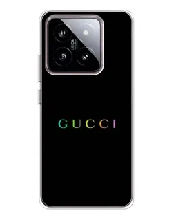 Чохол для Xiaomi 15 з картинкою «Gucci — неоновий мінімалізм» Чохол для Xiaomi 15 з картинкою «Gucci — неоновий мінімалізм»