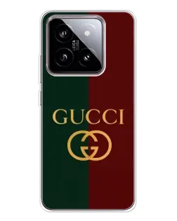 Чохол для Xiaomi 15 з картинкою «Gucci — темно-зелений градієнт» Чохол для Xiaomi 15 з картинкою «Gucci — темно-зелений градієнт»