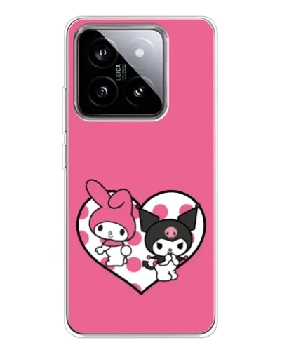 Чехол для Xiaomi 15 с картинкой «Kuromi и My Melody» Чехол для Xiaomi 15 с картинкой «Kuromi и My Melody»