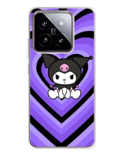 Чехол для Xiaomi 15 с картинкой «Kuromi и фиолетовые сердца» Чехол для Xiaomi 15 с картинкой «Kuromi и фиолетовые сердца»