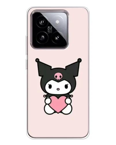 Чехол для Xiaomi 15 с картинкой «Kuromi и сердце» Чехол для Xiaomi 15 с картинкой «Kuromi и сердце»