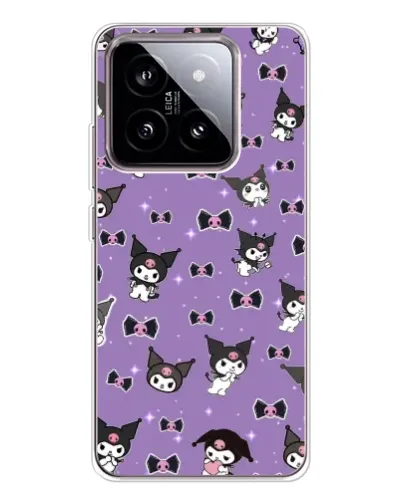 Чехол для Xiaomi 15 с картинкой «Kuromi — паттерн» Чехол для Xiaomi 15 с картинкой «Kuromi — паттерн»