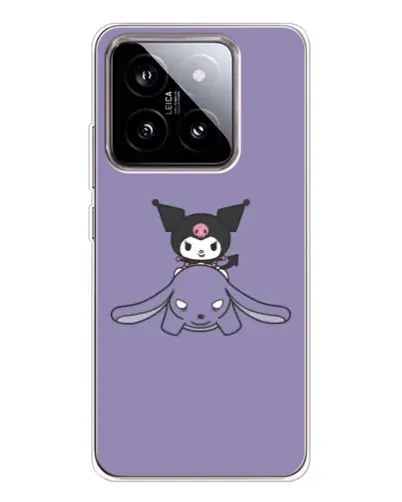 Чехол для Xiaomi 15 с картинкой «Kuromi на лиловом фоне» Чехол для Xiaomi 15 с картинкой «Kuromi на лиловом фоне»