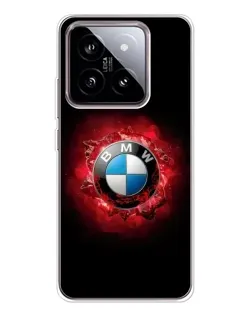 Чехол для Xiaomi 15 с картинкой «Логотип BMW — вспышка»