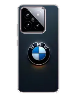 Чехол для Xiaomi 15 с картинкой «Логотип BMW — минимализм»
