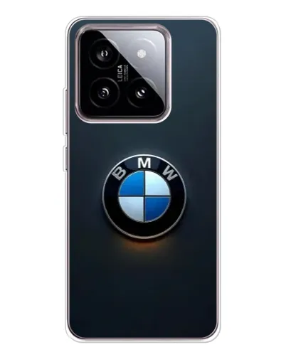 Чехол для Xiaomi 15 с картинкой «Логотип BMW — минимализм»