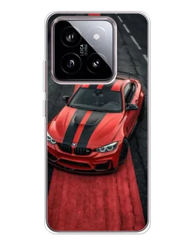 Чехол для Xiaomi 15 с картинкой «BMW на красной дорожке»