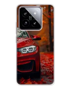 Чехол для Xiaomi 15 с картинкой «Осенняя BMW M4»
