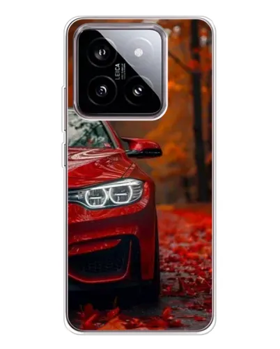 Чехол для Xiaomi 15 с картинкой «Осенняя BMW M4»