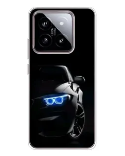 Чехол для Xiaomi 15 с картинкой «BMW — ночной взгляд»
