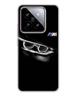 Чехол для Xiaomi 15 с картинкой «BMW — взгляд тигра»
