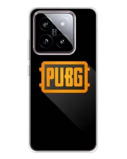 Чохол для Xiaomi 15 з картинкою «PUBG — рамка лого»