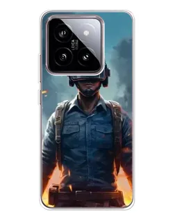 Чохол для Xiaomi 15 з картинкою «PUBG — реалістичний герой»
