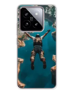 Чохол для Xiaomi 15 з картинкою «PUBG — вільне падіння»