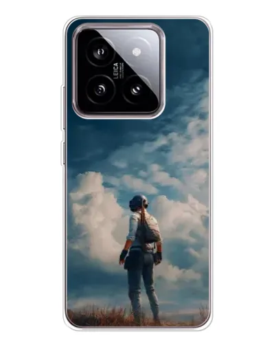 Чохол для Xiaomi 15 з картинкою «Герой PUBG на скелі» Чохол для Xiaomi 15 з картинкою «Герой PUBG на скелі»