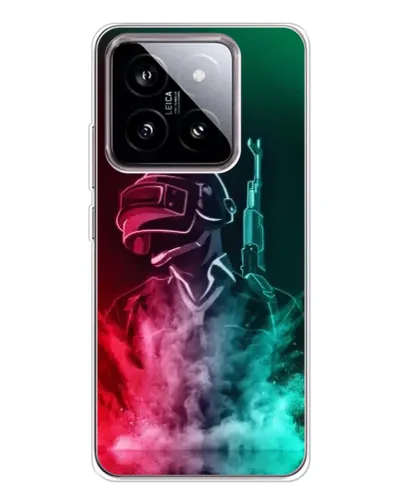 Чохол для Xiaomi 15 з картинкою «PUBG — вогняний воїн» Чохол для Xiaomi 15 з картинкою «PUBG — вогняний воїн»