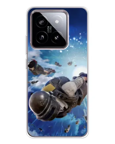 Чохол для Xiaomi 15 з картинкою «Десант PUBG — стрибок» Чохол для Xiaomi 15 з картинкою «Десант PUBG — стрибок»