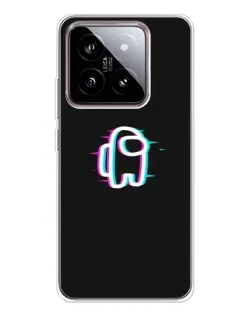 Чохол для Xiaomi 15 з картинкою «Among Us неон»