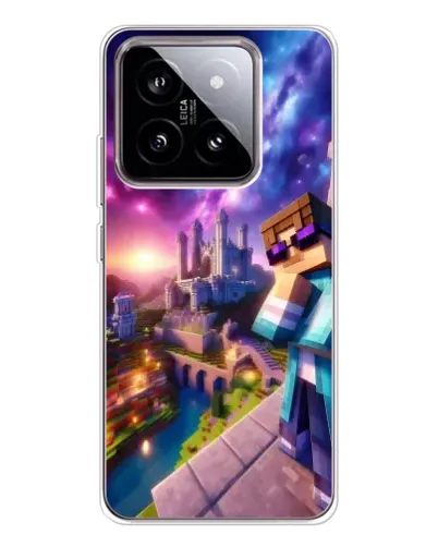 Чехол для Xiaomi 15 с картинкой «Стив и космос» Чехол для Xiaomi 15 с картинкой «Стив и космос»