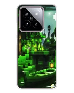 Чохол для Xiaomi 15 з картинкою «Minecraft лісовий пейзаж» Чохол для Xiaomi 15 з картинкою «Minecraft лісовий пейзаж»