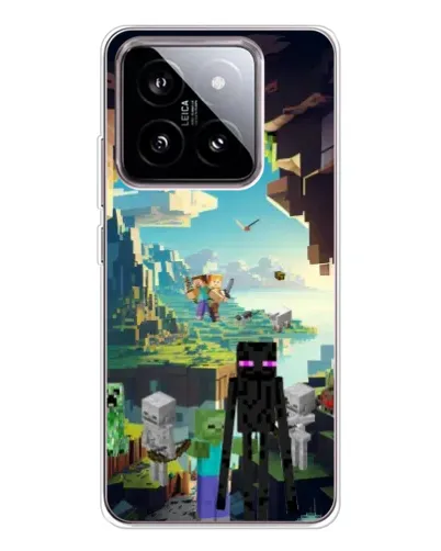Чехол для Xiaomi 15 с картинкой «Эндермен в лесу» Чехол для Xiaomi 15 с картинкой «Эндермен в лесу»