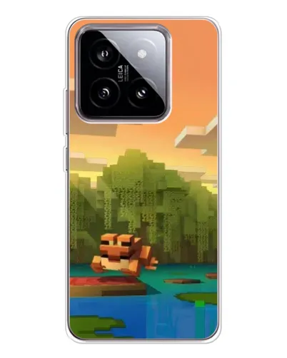 Чехол для Xiaomi 15 с картинкой «Майнкрафт закат солнца» Чехол для Xiaomi 15 с картинкой «Майнкрафт закат солнца»