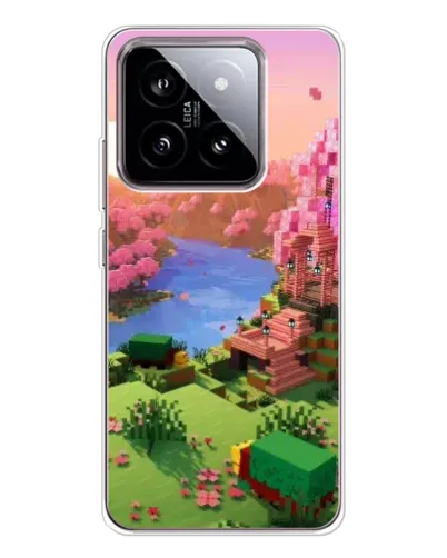 Чехол для Xiaomi 15 с картинкой «Розовое дерево Minecraft» Чехол для Xiaomi 15 с картинкой «Розовое дерево Minecraft»