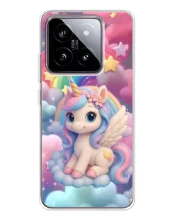 Чехол для Xiaomi 15 с картинкой «Маленький единорог»