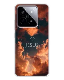 Чохол для Xiaomi 15 з картинкою «Сяйво Імені Jesus»