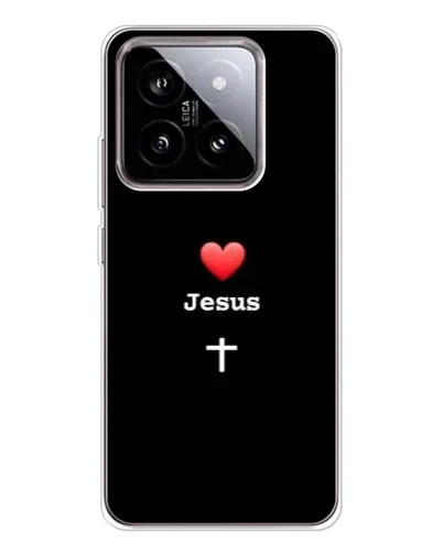 Чохол для Xiaomi 15 з картинкою «Серце - Jesus» Чохол для Xiaomi 15 з картинкою «Серце - Jesus»