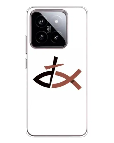 Чохол для Xiaomi 15 з картинкою «Риба та хрест» Чохол для Xiaomi 15 з картинкою «Риба та хрест»