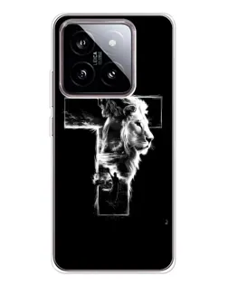Чохол для Xiaomi 15 з картинкою «Сяючий хрест Jesus»