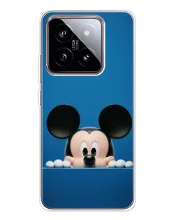 Чехол для Xiaomi 15 с картинкой «Микки выглядывает»