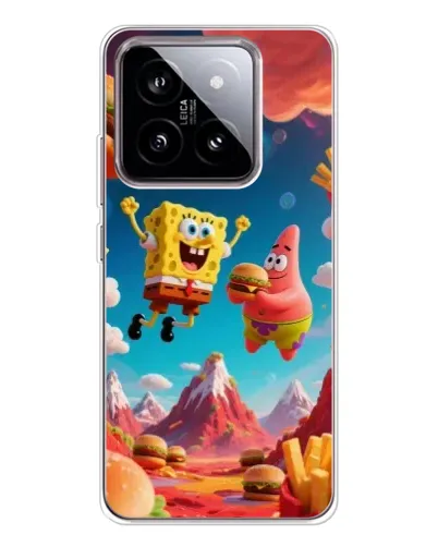 Чехол для Xiaomi 15 с картинкой «Космический фастфуд»