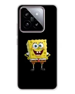 Чехол для Xiaomi 15 с картинкой «Классический Губка Боб»
