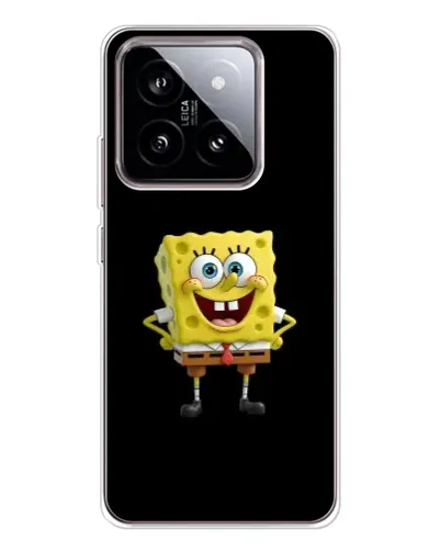 Чехол для Xiaomi 15 с картинкой «Классический Губка Боб»