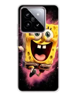 Чехол для Xiaomi 15 с картинкой «Взрывной Спанч Боб»