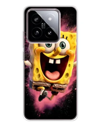 Чехол для Xiaomi 15 с картинкой «Взрывной Спанч Боб»