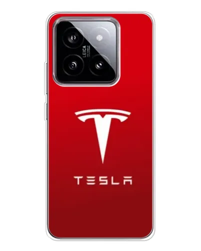 Чохол для Xiaomi 15 з картинкою «Tesla Red Classic»