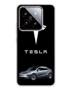 Чохол для Xiaomi 15 з картинкою «Tesla Model Y»