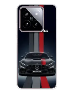 Чохол для Xiaomi 15 з картинкою «Mercedes — білий карбон» Чохол для Xiaomi 15 з картинкою «Mercedes — білий карбон»