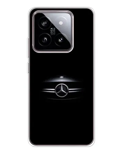 Чехол для Xiaomi 15 с картинкой «Mercedes — абстрактные линии»