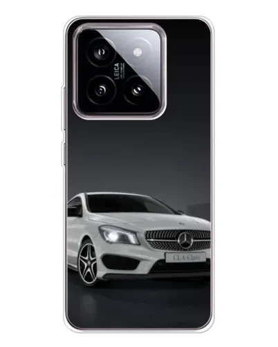 Чехол для Xiaomi 15 с картинкой «Mercedes AMG GT Silver»