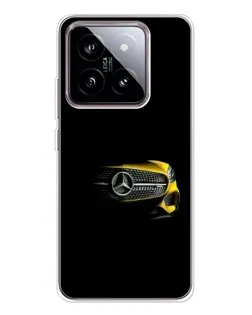 Чехол для Xiaomi 15 с картинкой «Mercedes — ретро стиль»