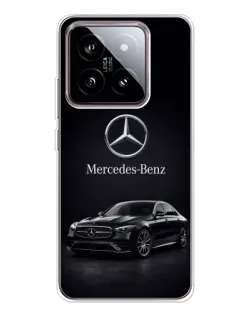 Чехол для Xiaomi 15 с картинкой «Mercedes — решетка радиатора»