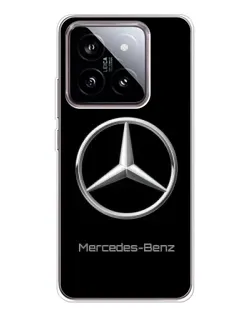 Чехол для Xiaomi 15 с картинкой «Mercedes Silver Logo»