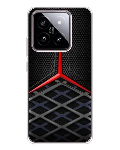 Чехол для Xiaomi 15 с картинкой «Mercedes Carbon Grid»