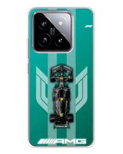 Чехол для Xiaomi 15 с картинкой «Mercedes AMG Petronas»