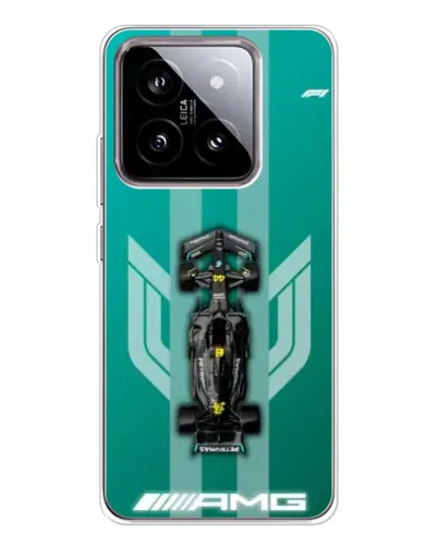 Чехол для Xiaomi 15 с картинкой «Mercedes AMG Petronas»